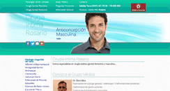 Desktop Screenshot of cirugiaintimarosario.com